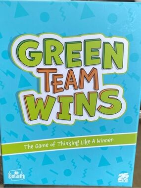 Green Team Wins Board Game